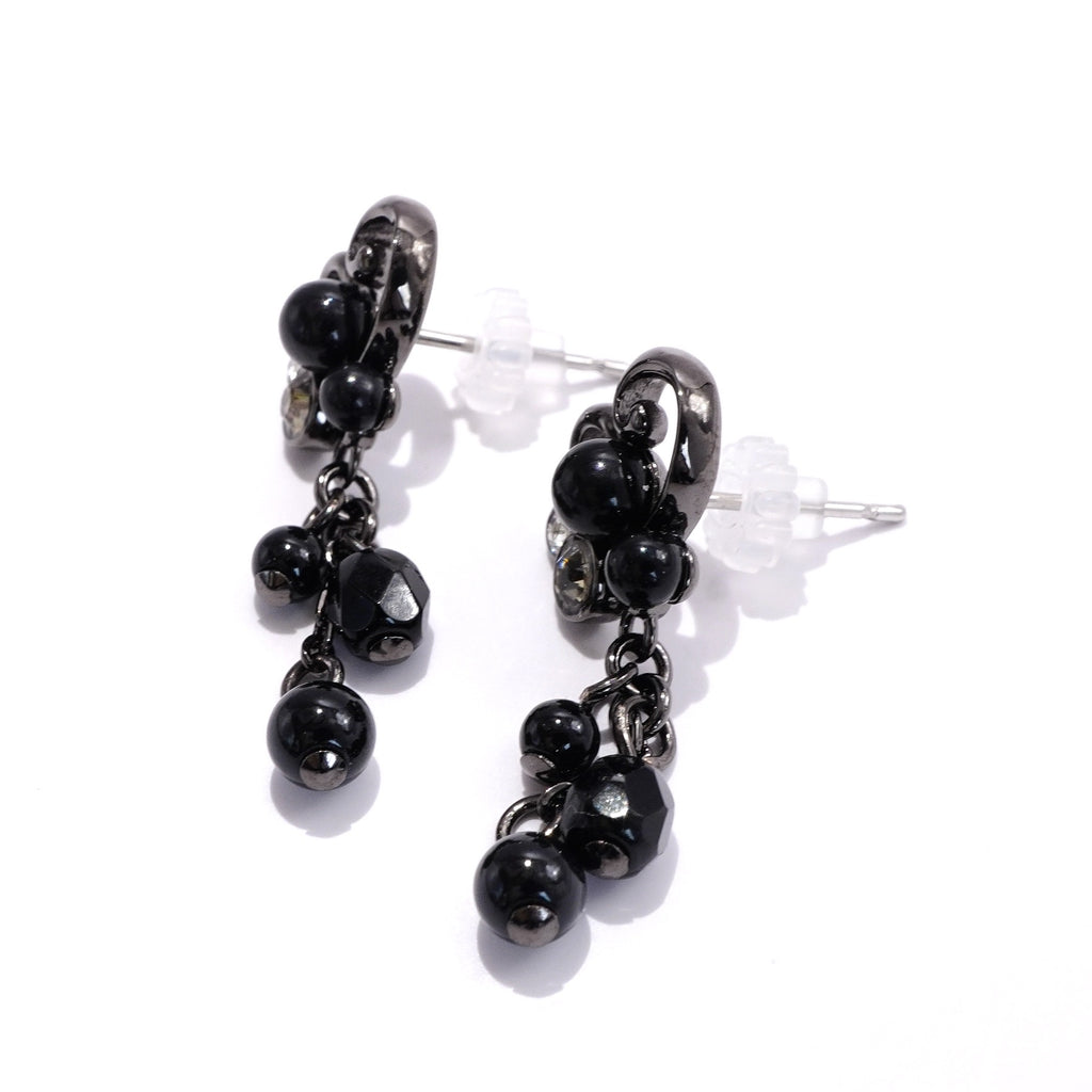 Bubble Mermaid Princess Earrings  / Black Pearl〈Limited Edition〉