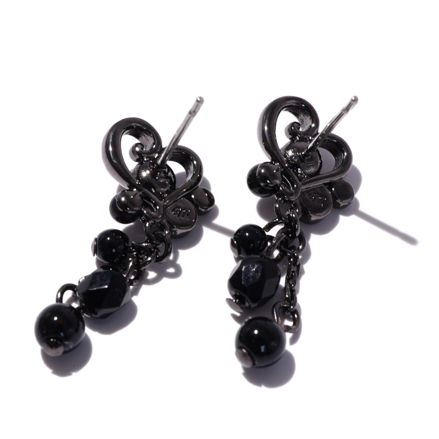 Bubble Mermaid Princess Earrings  / Black Pearl〈Limited Edition〉