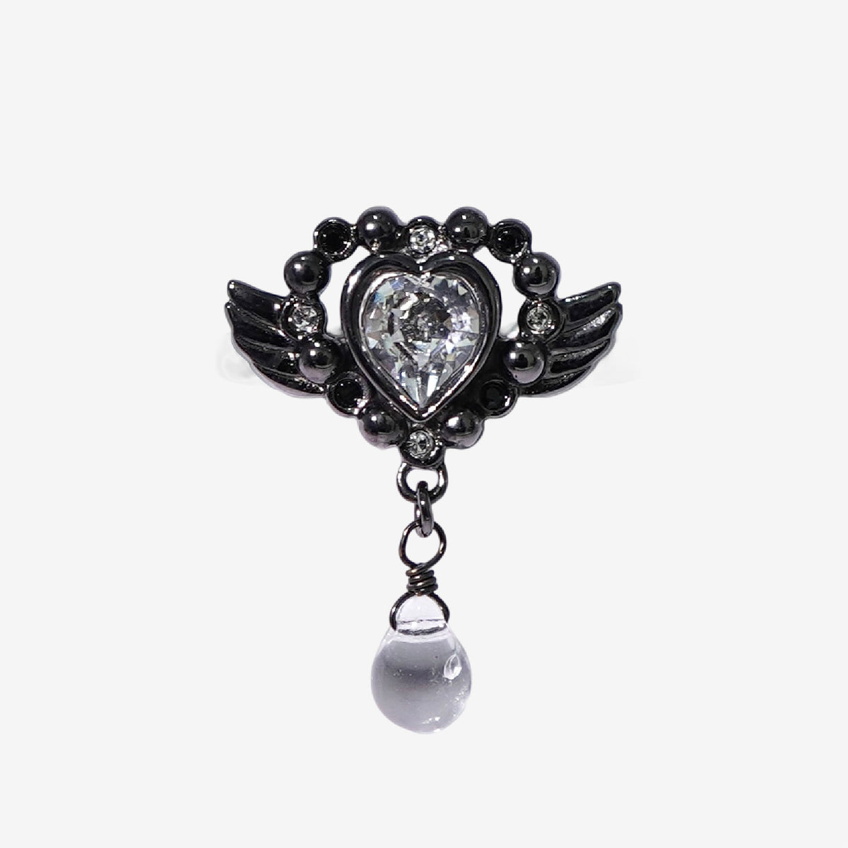 Angel Heart Tear Ring / Fallen Angel Color 《Limited Edition》