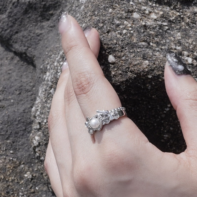 Heart Artillery Ring / Silver