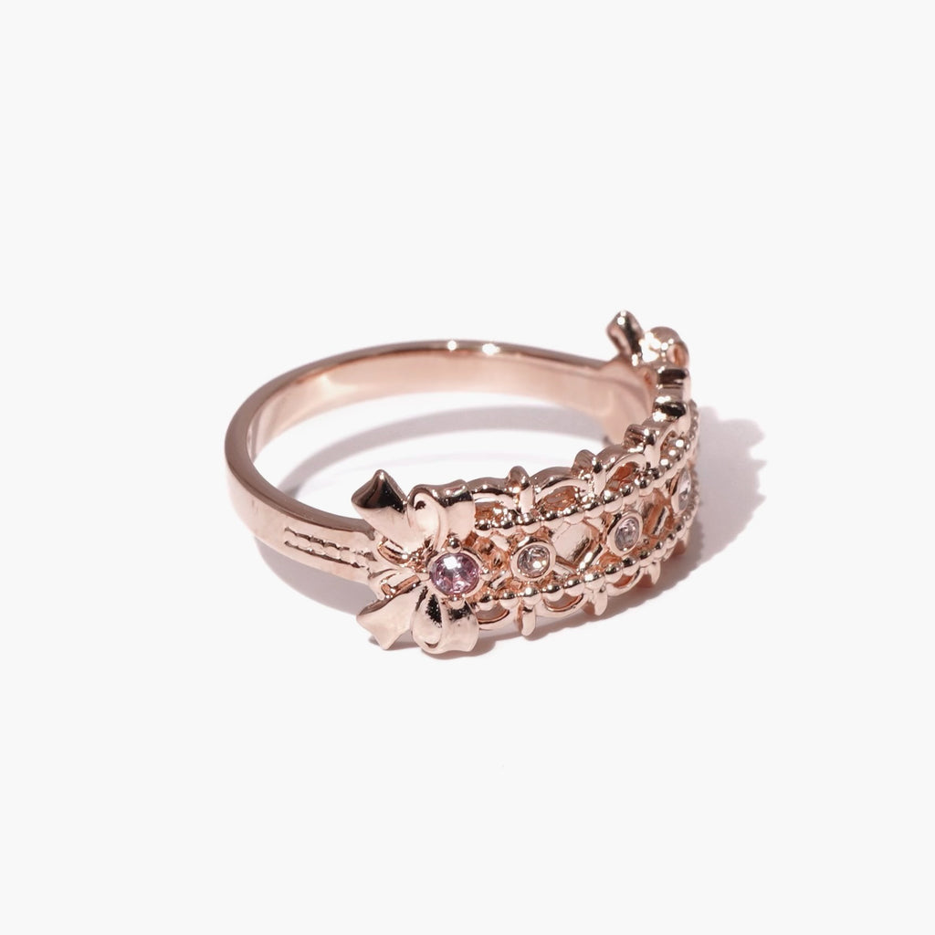 Headdress Ring / Rose Gold