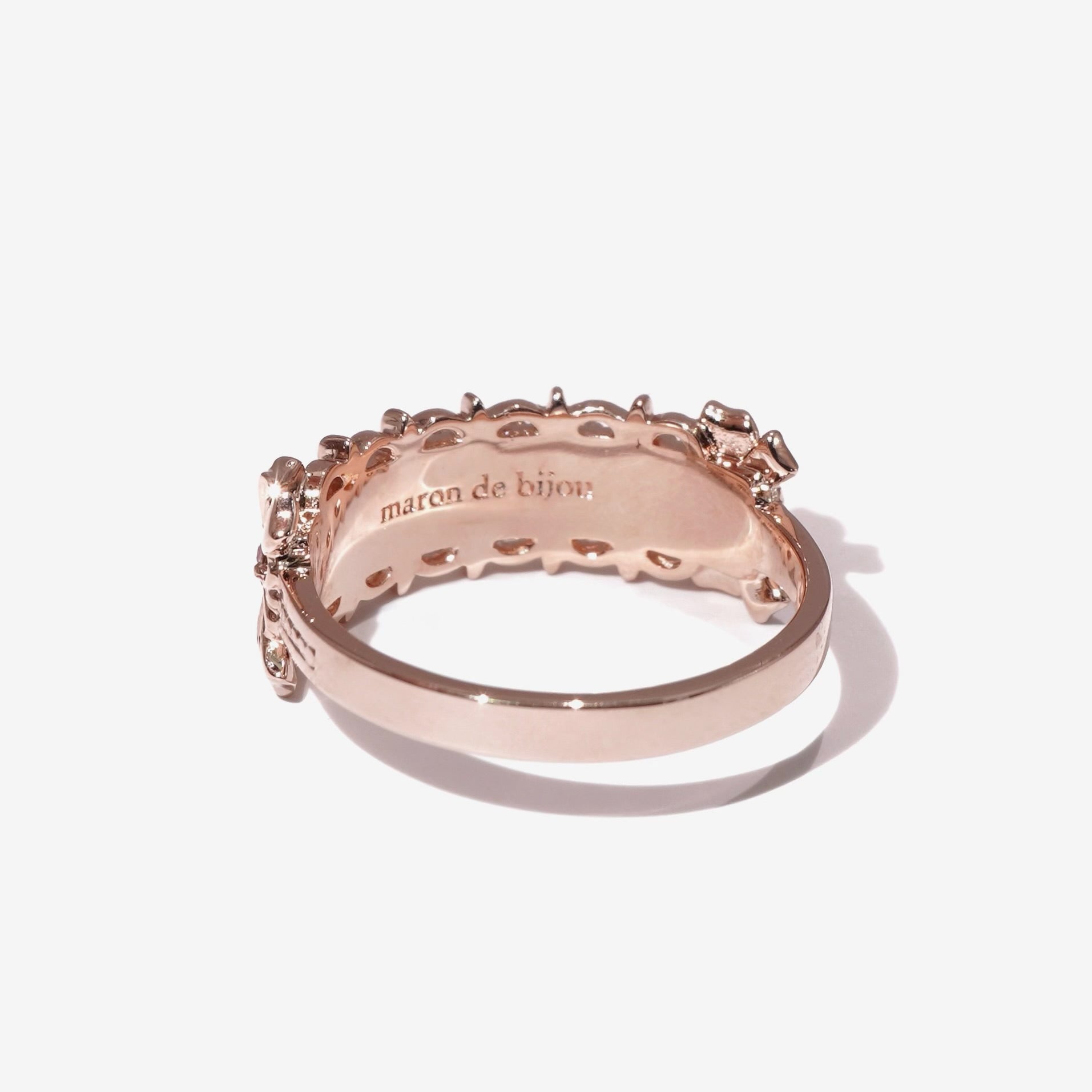 Headdress Ring / Rose Gold