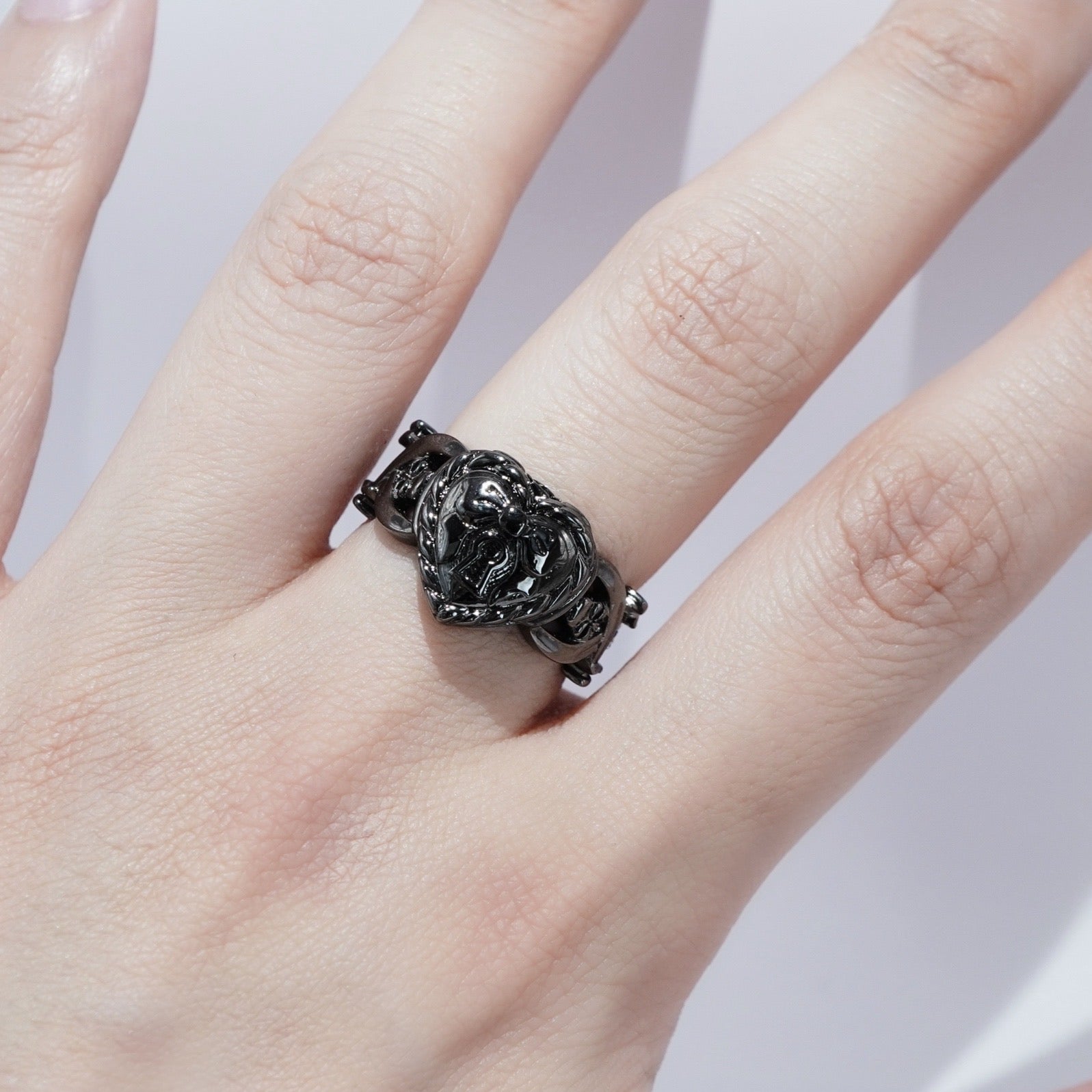 Heart Pirates Ring / Black