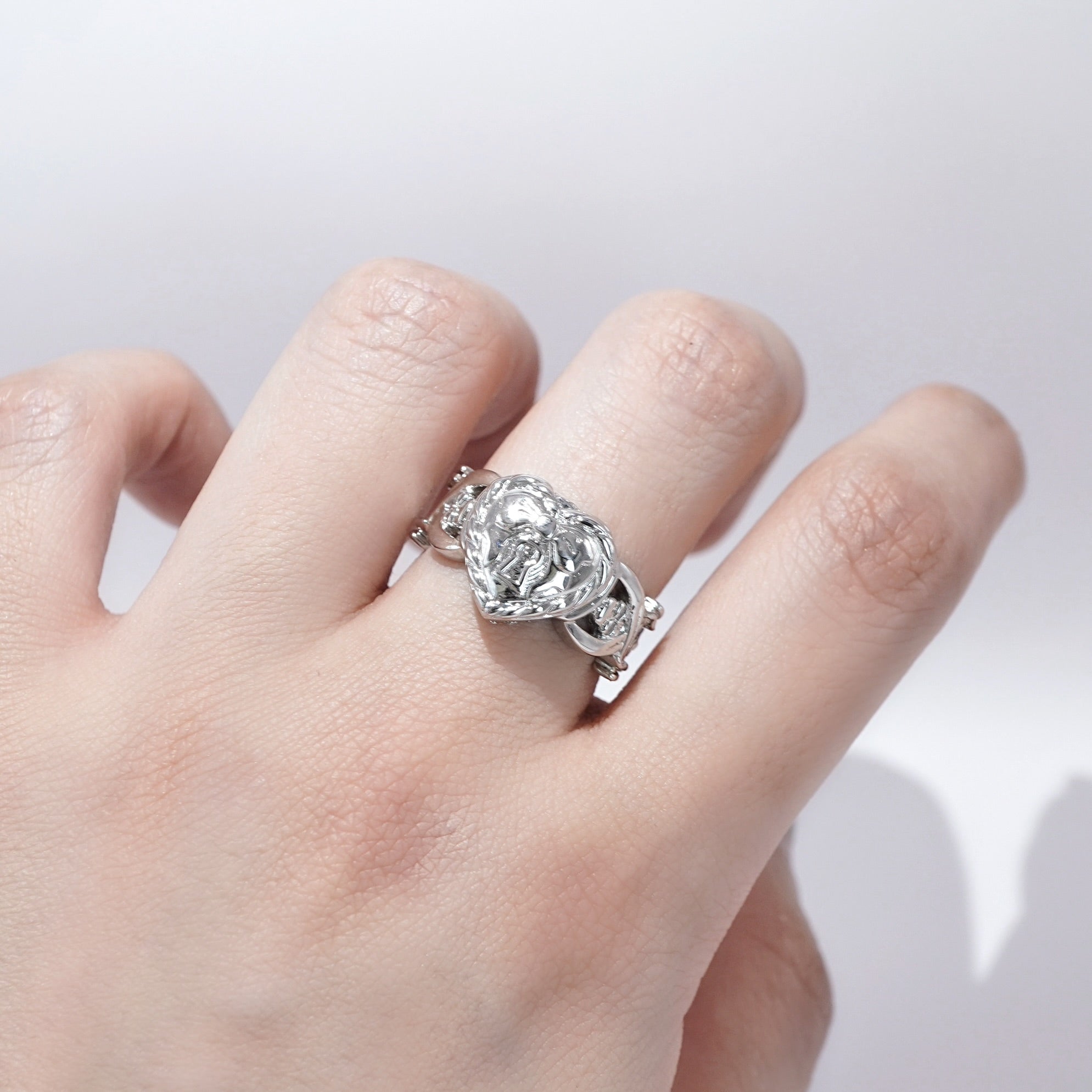 Heart Pirates Ring / Silver
