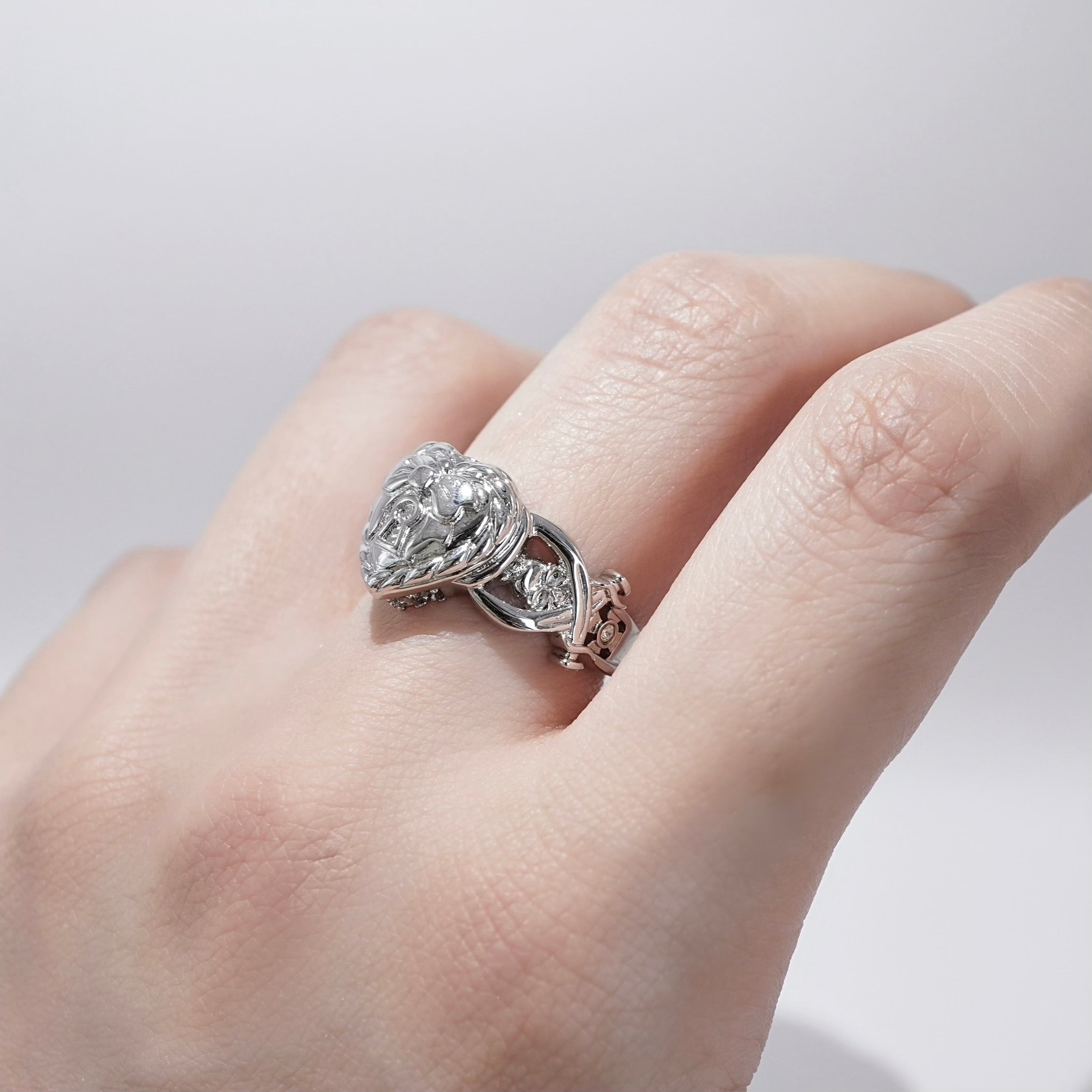 Heart Pirates Ring / Silver