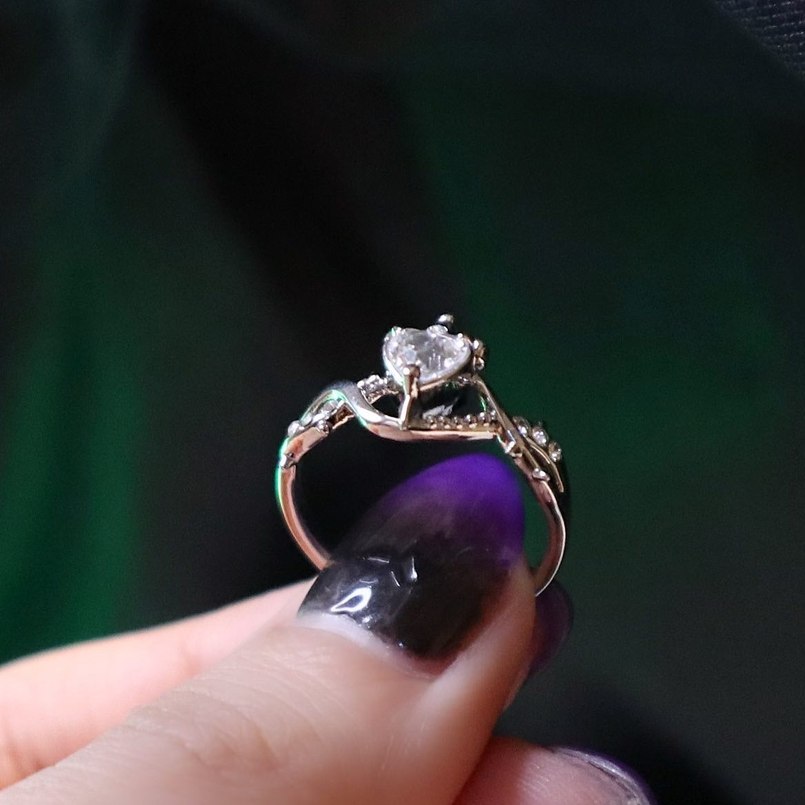 Heart Rebel Ring / Silver