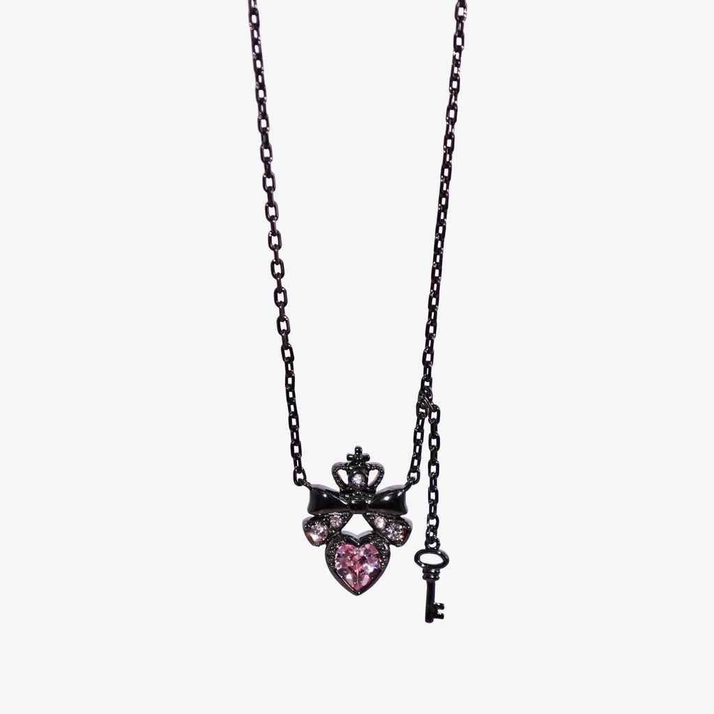 Princess Key Necklace / Black × Pink〈Limited Edition〉