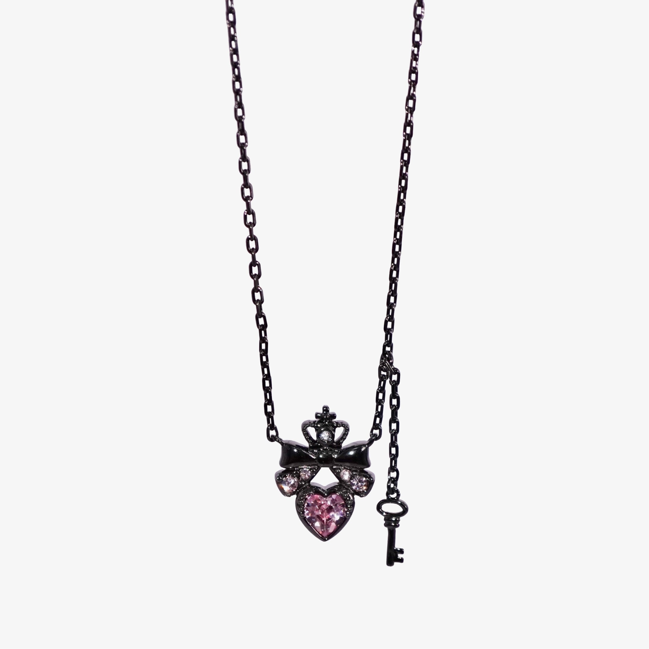 Princess Key Necklace / Black × Pink〈Limited Edition〉