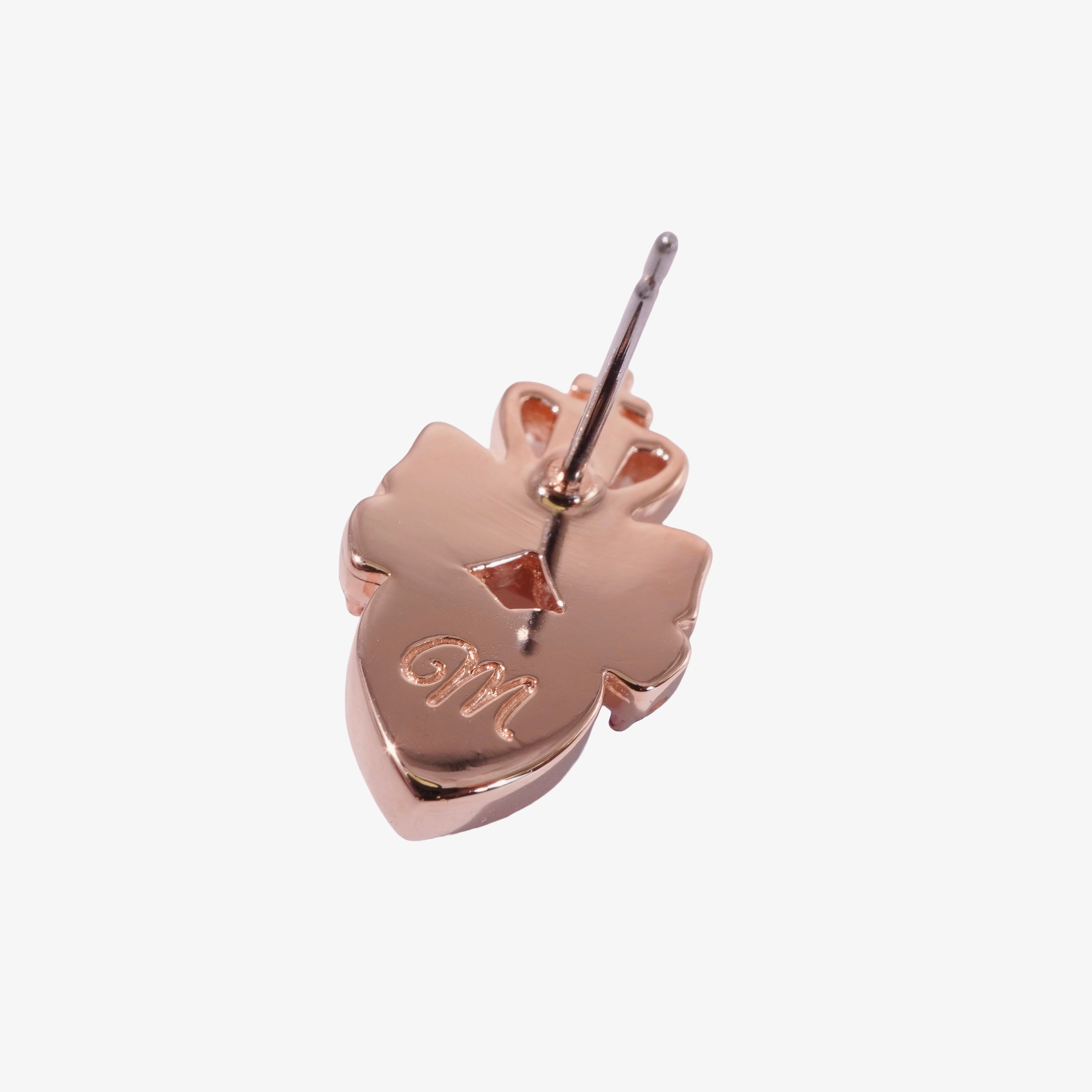 Princess Key Earring / Rose Gold × Red & Black〈Limited Edition〉