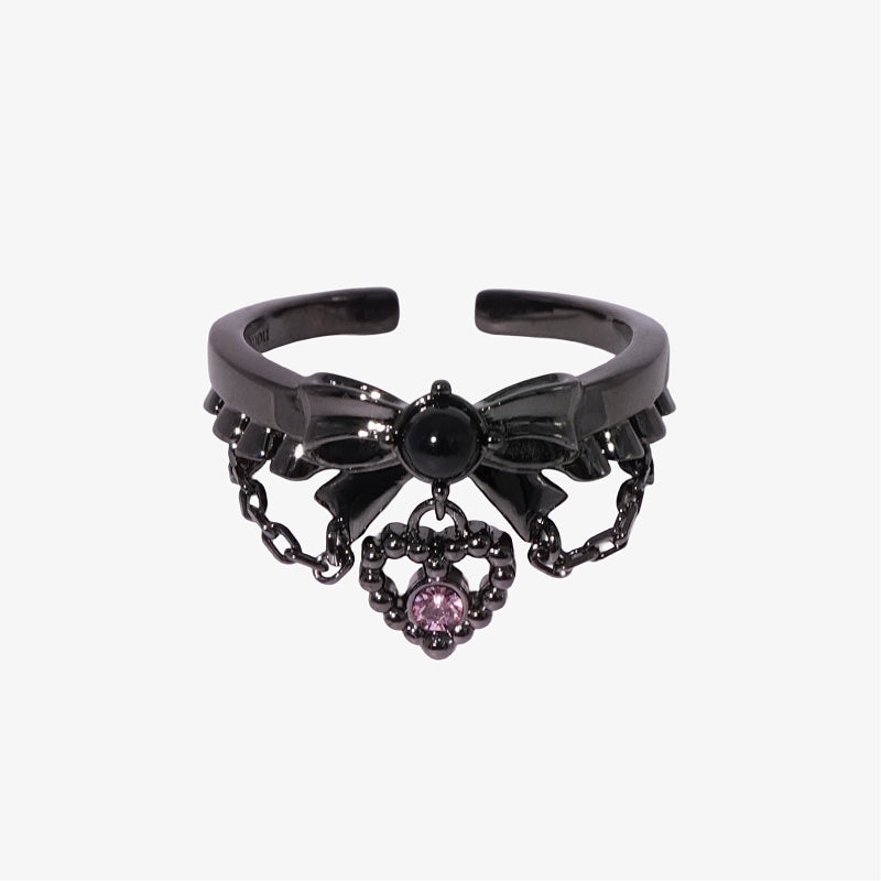 Lolita Blouse Ring / Black × Pink〈Limited Edition〉