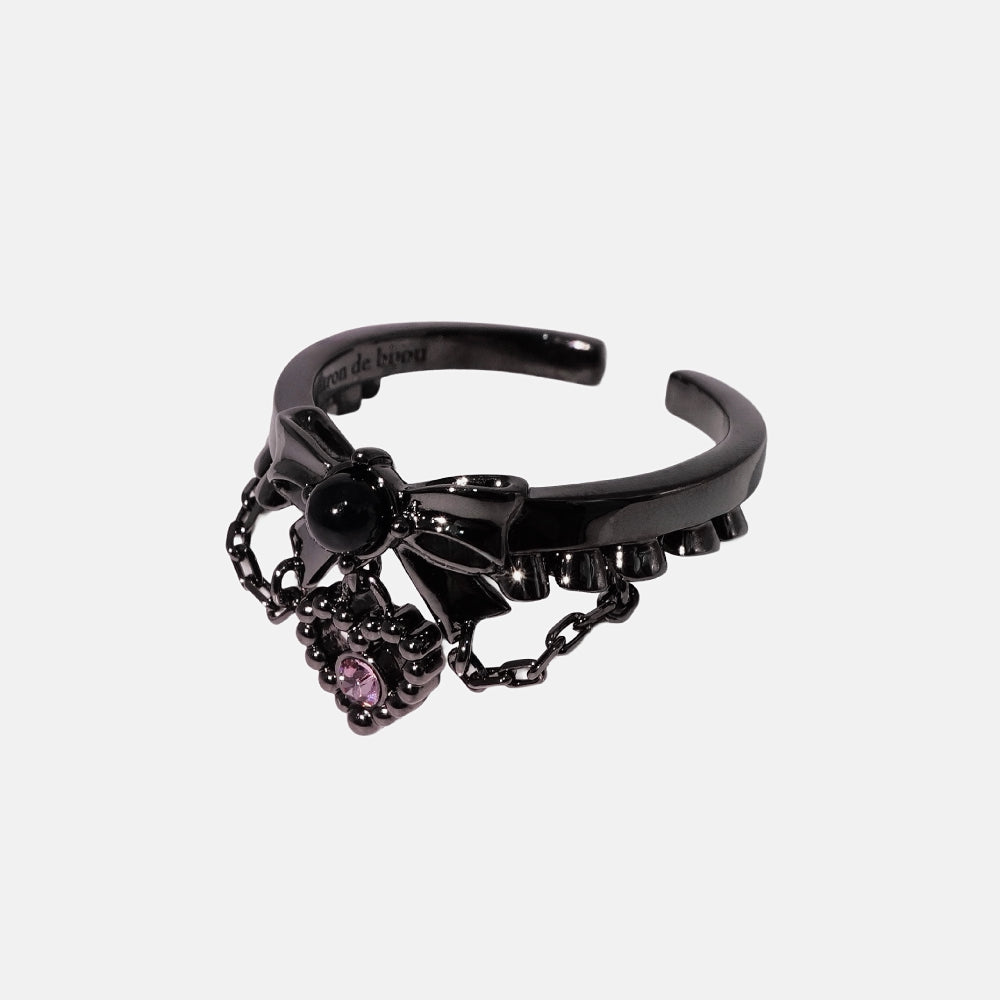 Lolita Blouse Ring / Black × Pink〈Limited Edition〉