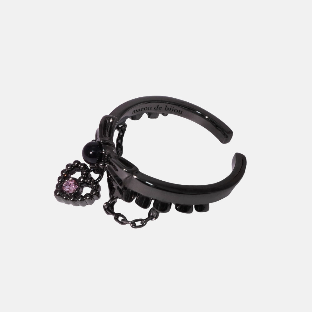 Lolita Blouse Ring / Black × Pink〈Limited Edition〉