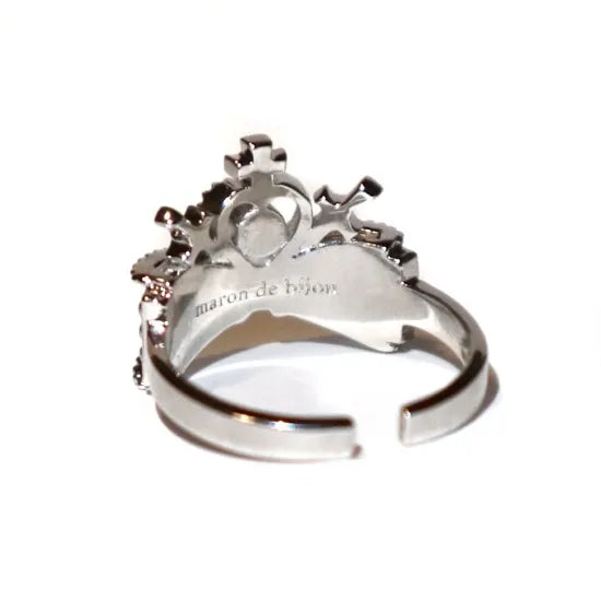 Ribbon Chapel Ring / Silver