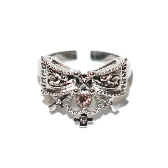 Ribbon Chapel Ring / Silver