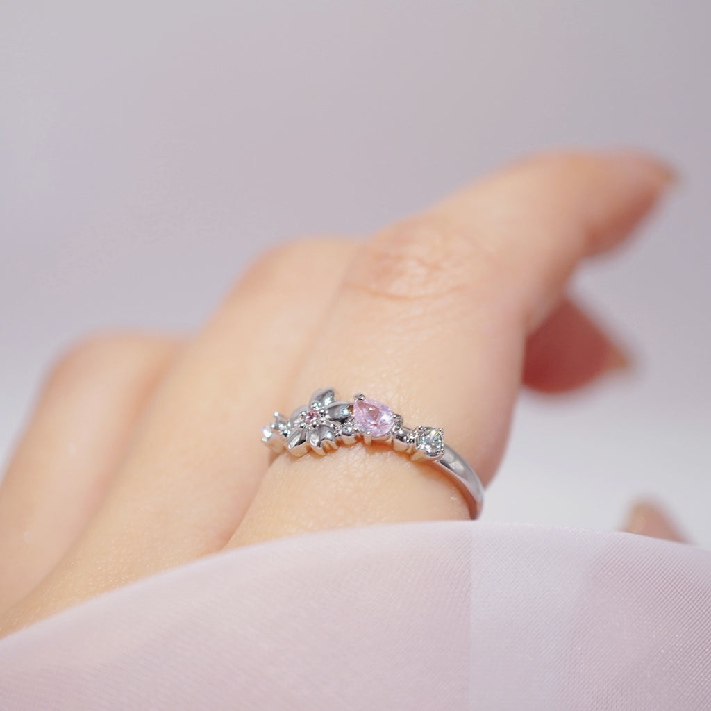 Sakura Bloom Ring / Silver