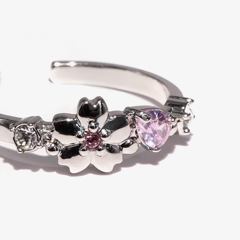Sakura Bloom Ring / Silver