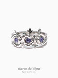 Gothic Rose Ring / Silver