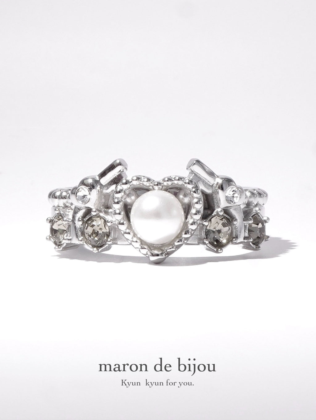 Heart Artillery Ring / Silver