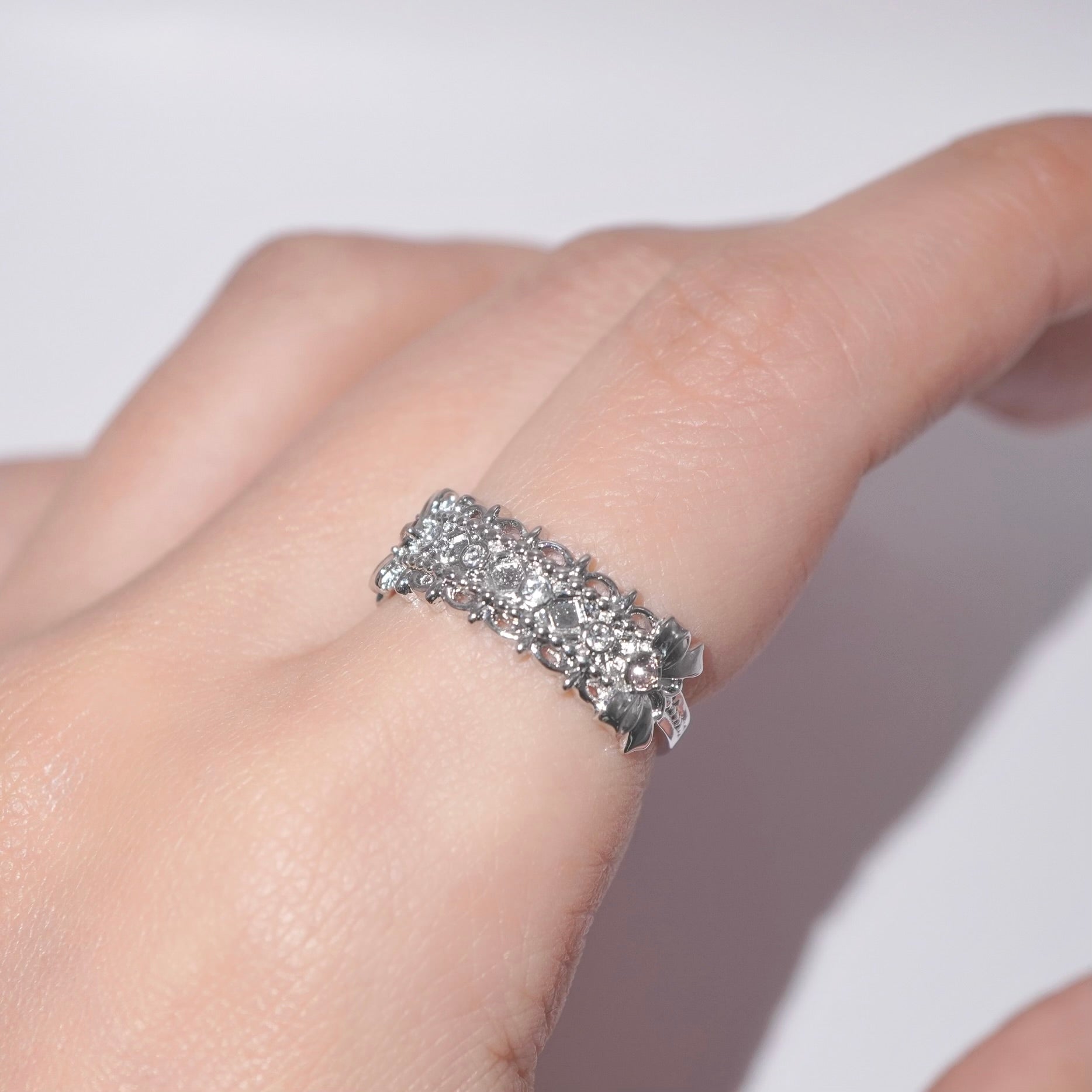 Headdress Ring / Silver