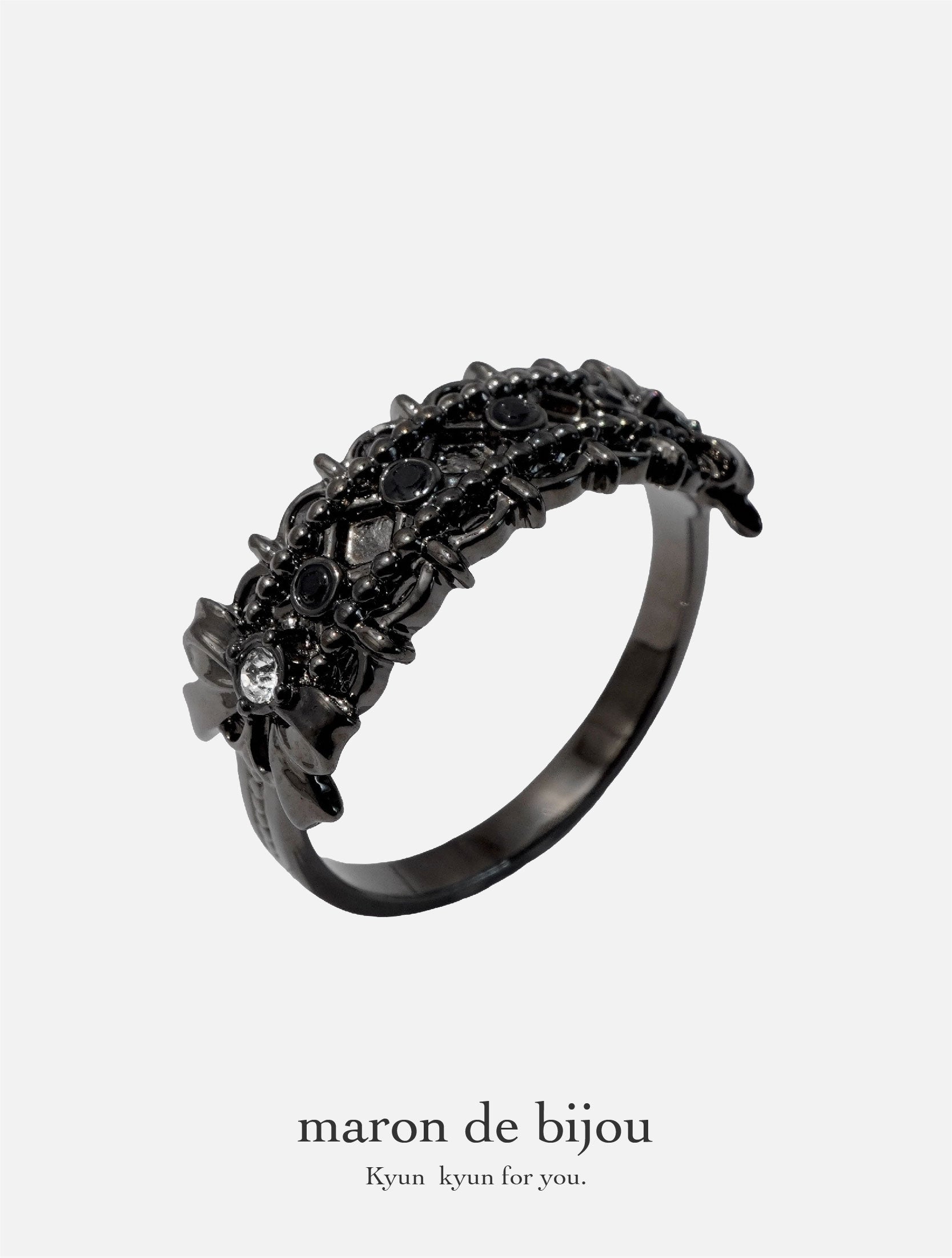 Headdress Ring / Black