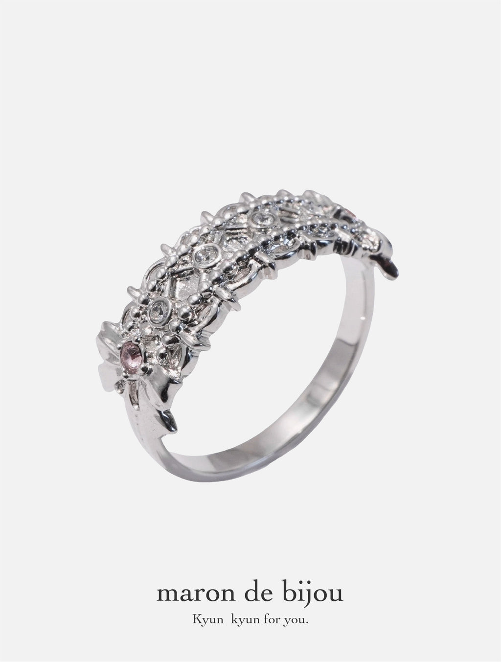 Headdress Ring / Silver