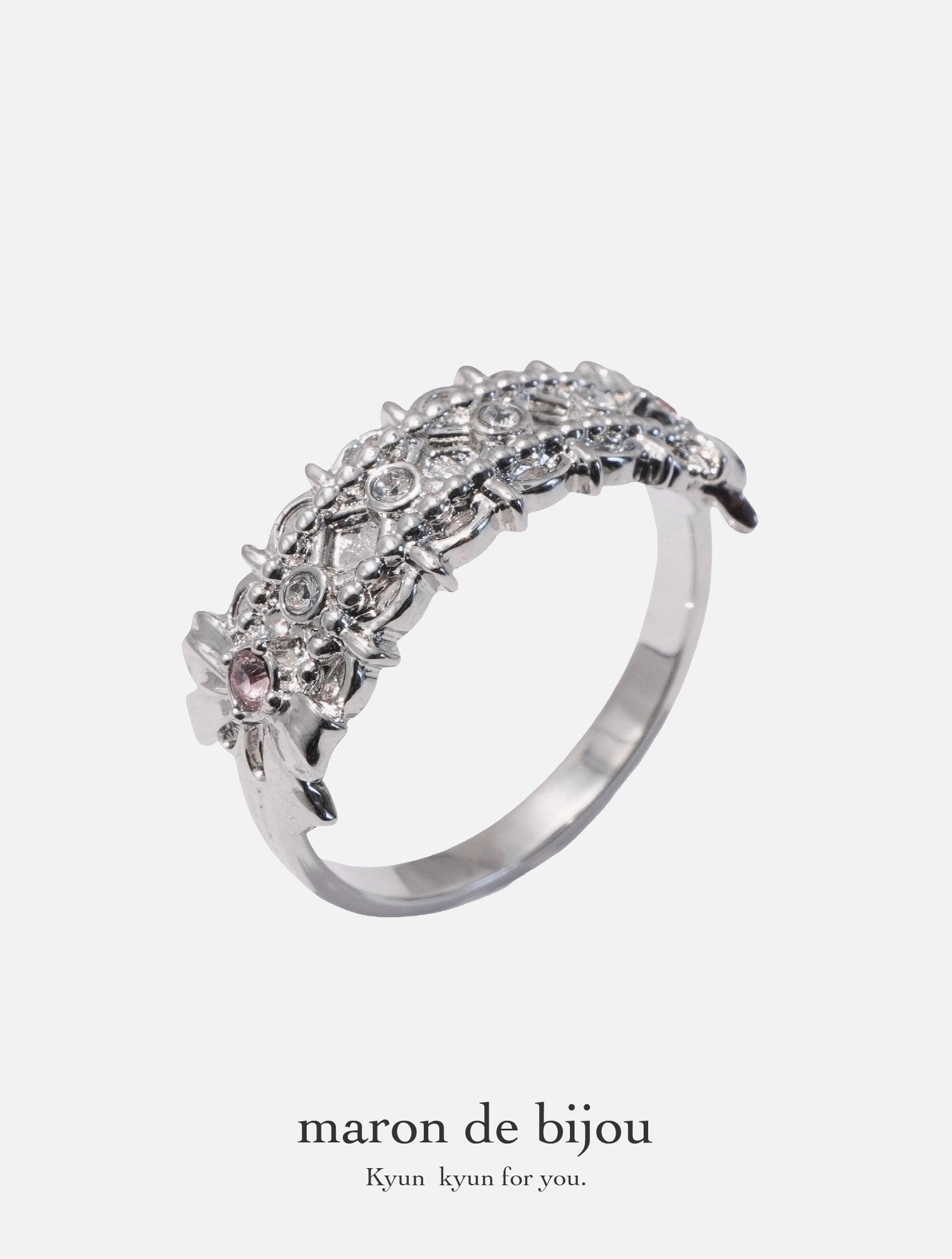 Headdress Ring / Silver