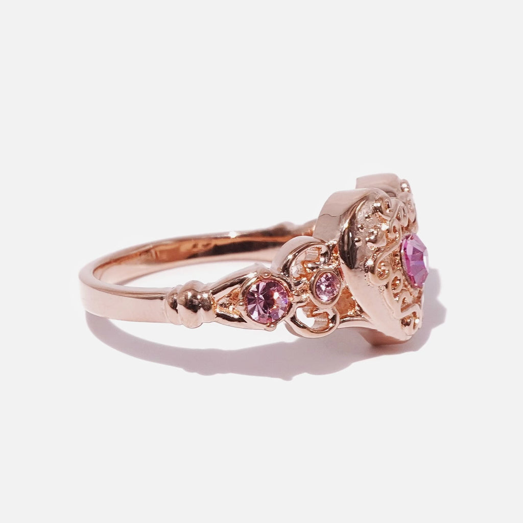 Heart Coffret Ring / Rose Gold