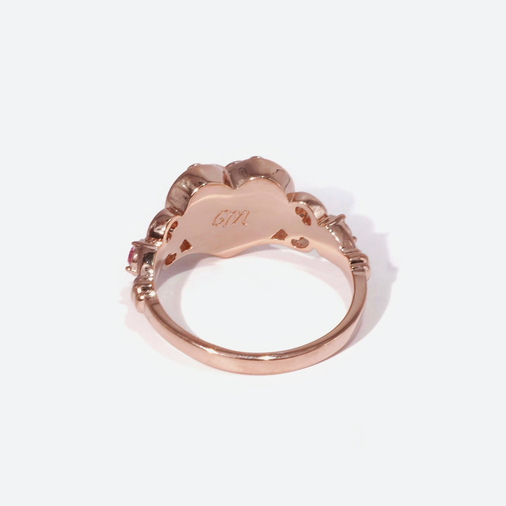 Heart Coffret Ring / Rose Gold