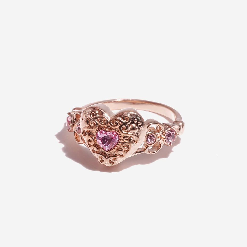 Heart Coffret Ring / Rose Gold