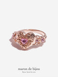 Heart Coffret Ring / Rose Gold