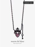 Princess Key Necklace / Black × Pink〈Limited Edition〉