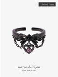 Lolita Blouse Ring / Black × Pink〈Limited Edition〉