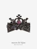 Ribbon Chapel Ring / Black